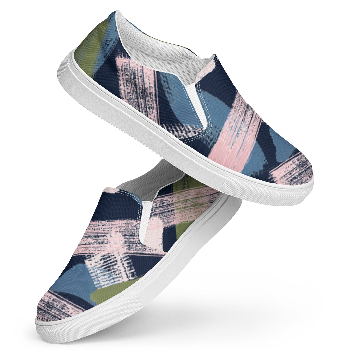dressiekid Men’s slip-on canvas shoes