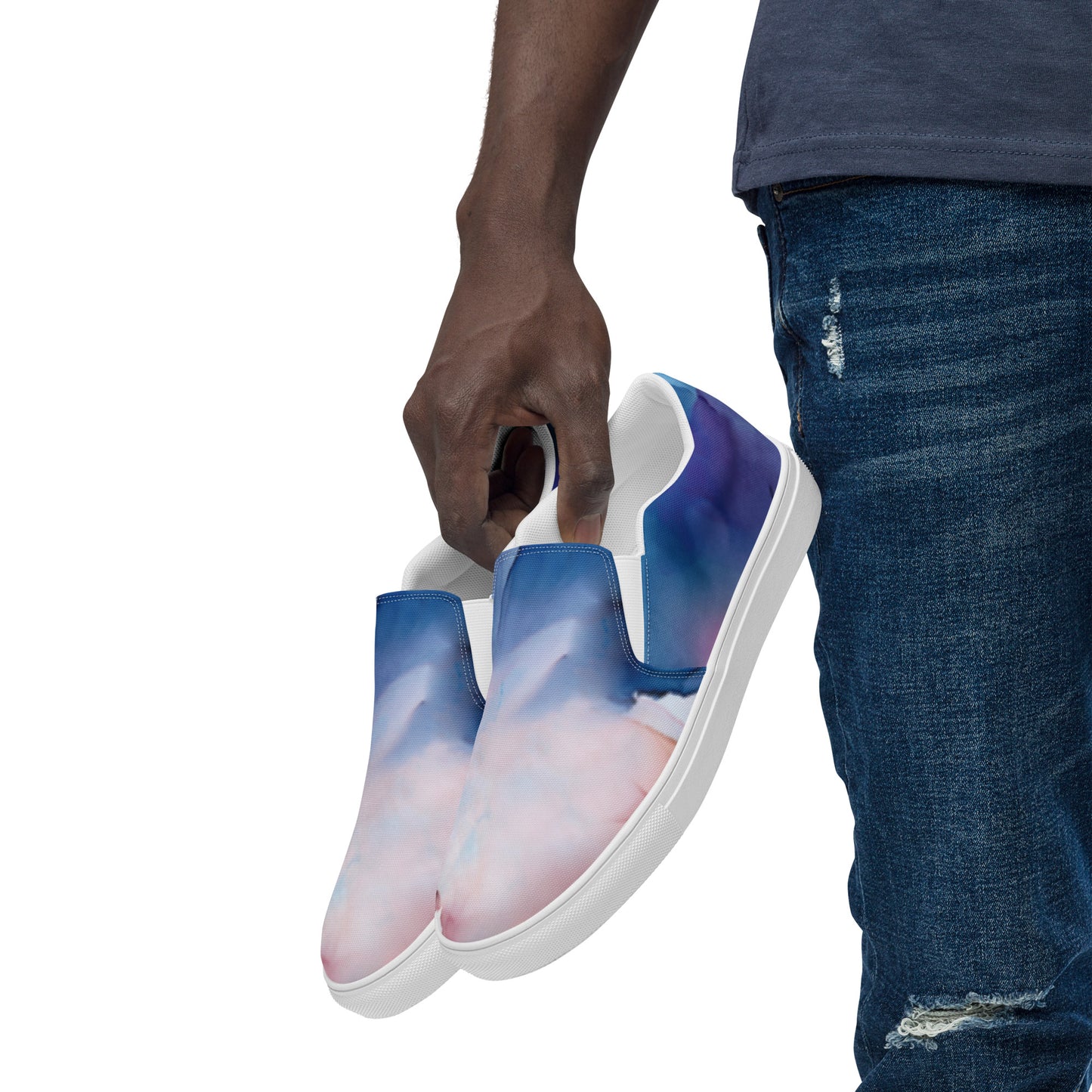dressiekid Men’s slip-on canvas shoes