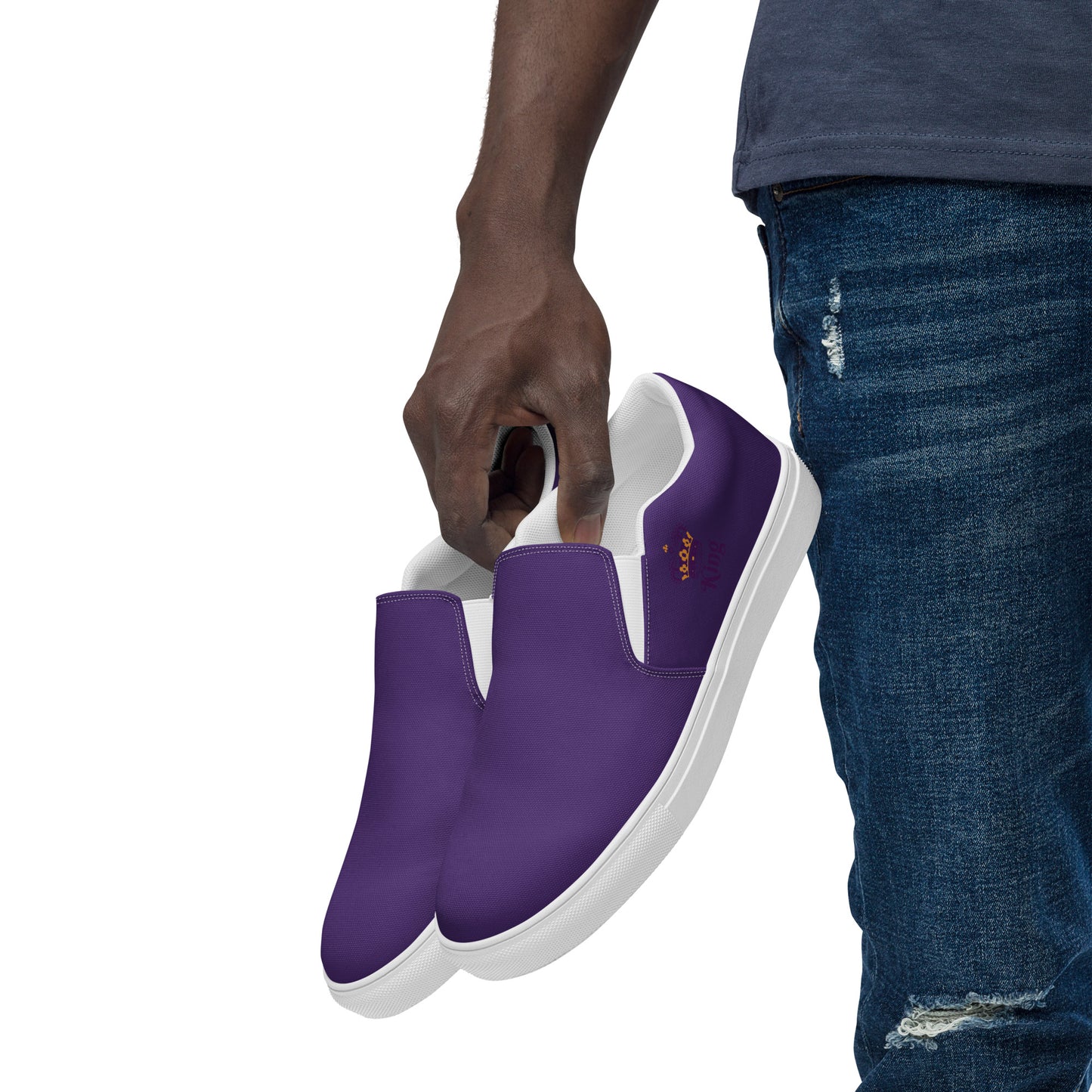 dressiekid Men’s slip-on canvas shoes