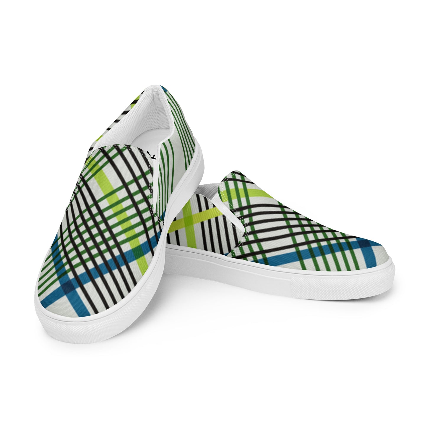 SUPADRESSIE Men’s slip-on canvas shoes