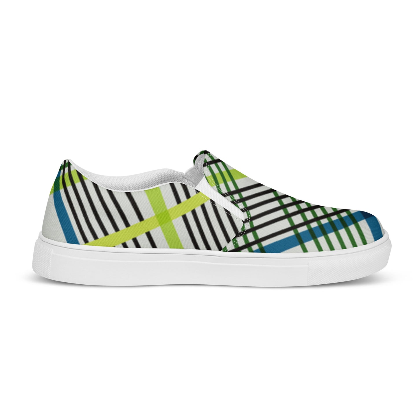 SUPADRESSIE Men’s slip-on canvas shoes