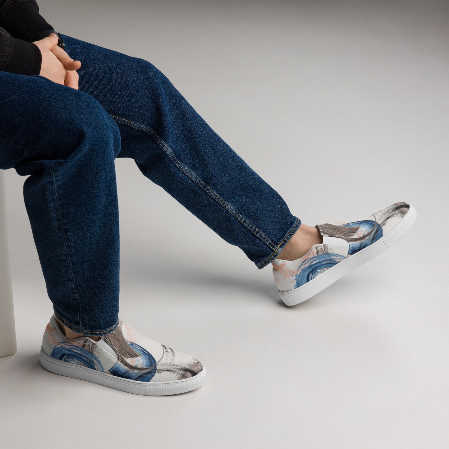 dressiekid Men’s slip-on canvas shoes