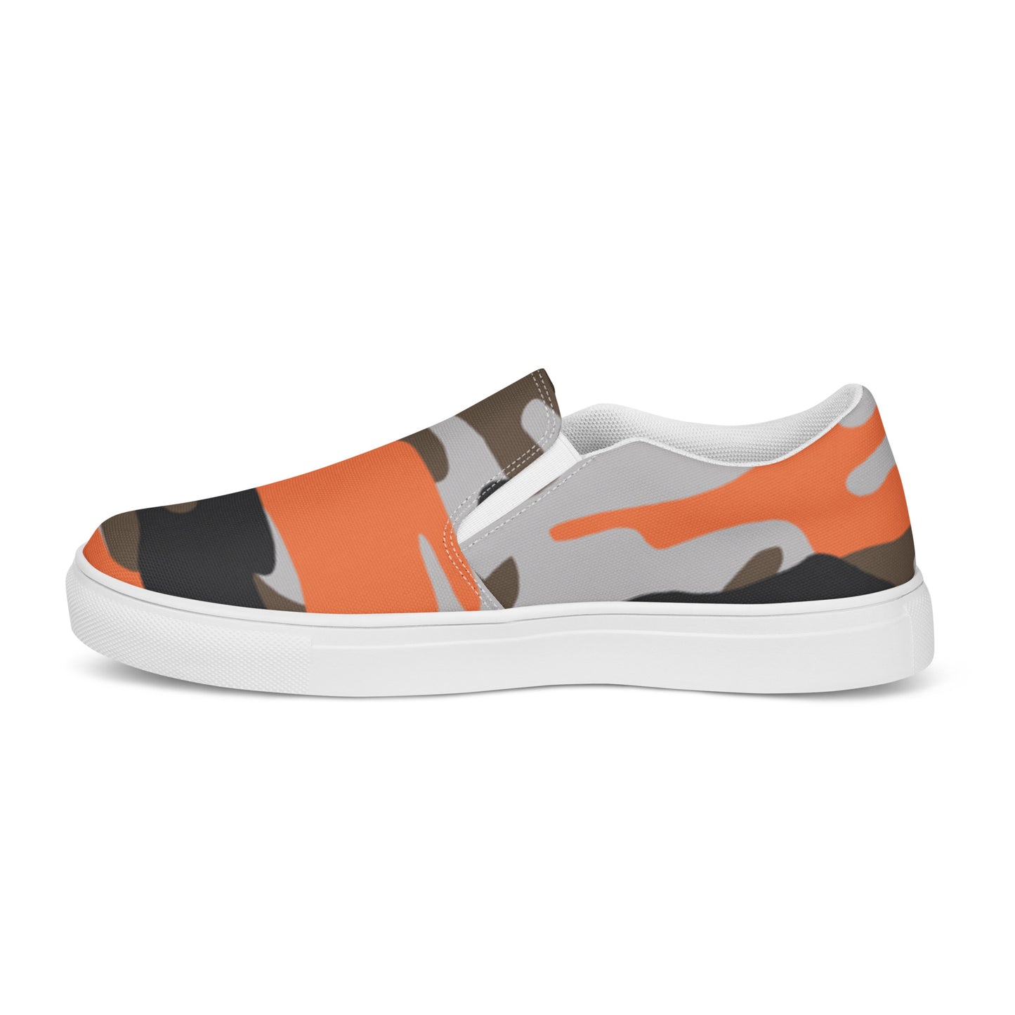 DRESSIE ORANGE Men’s slip-on canvas shoes