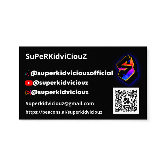 SUPADALEAGUEBUSINESSet of business cards