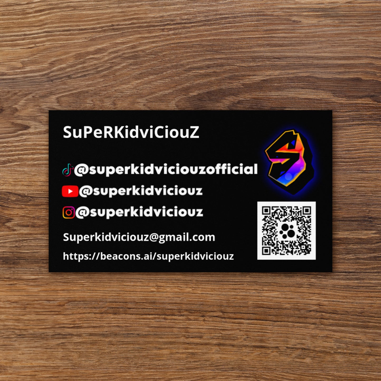 SUPADALEAGUEBUSINESSet of business cards
