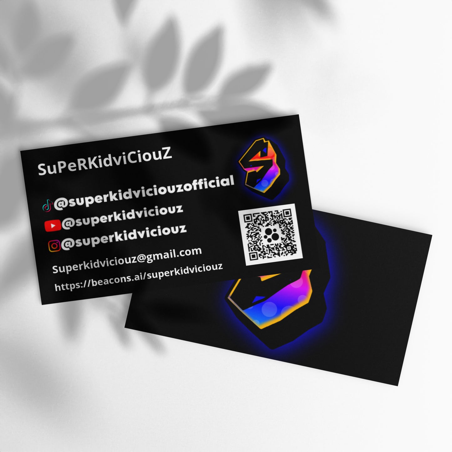 SUPADALEAGUEBUSINESSet of business cards