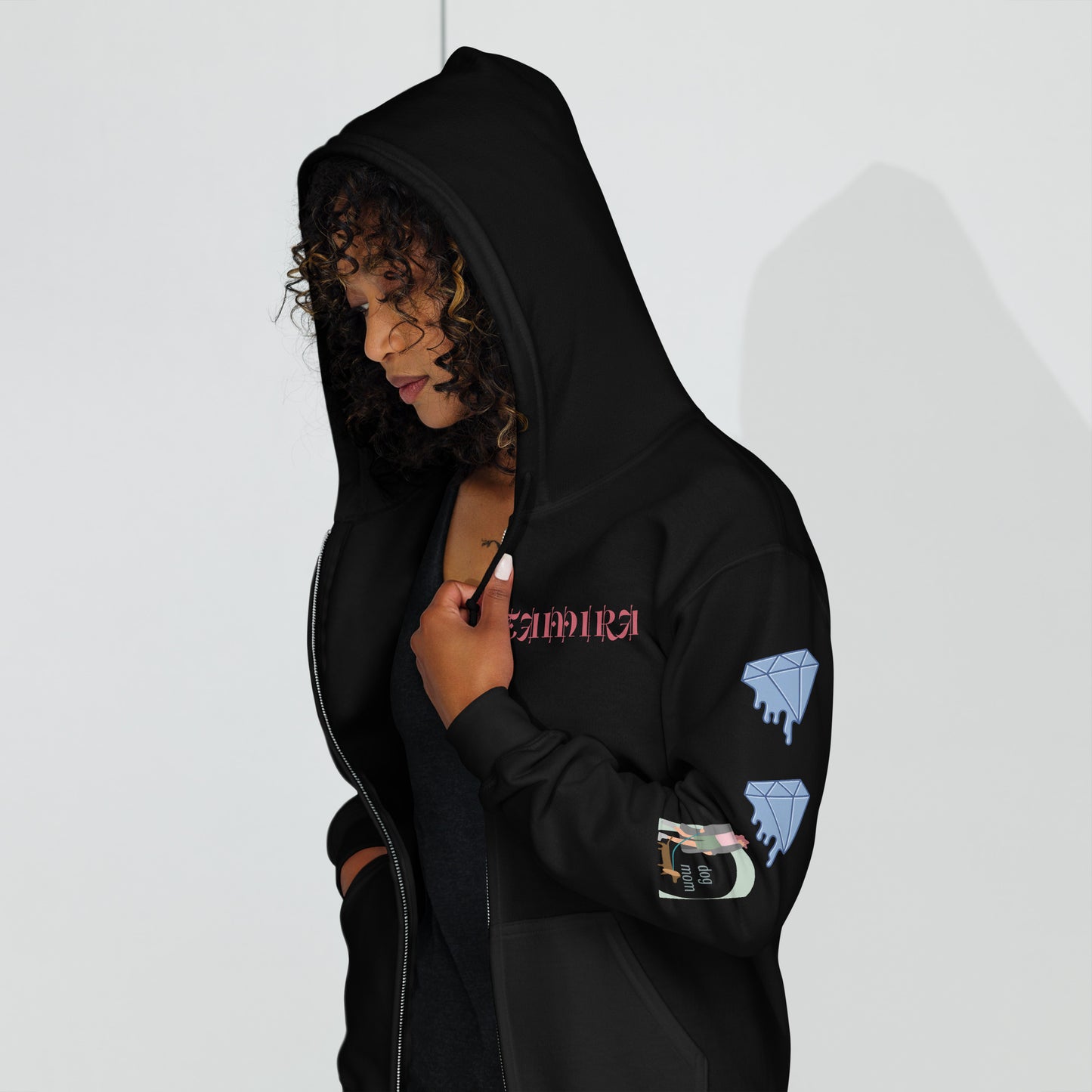 SUPA  TAMIRA  Unisex heavy blend zip hoodie