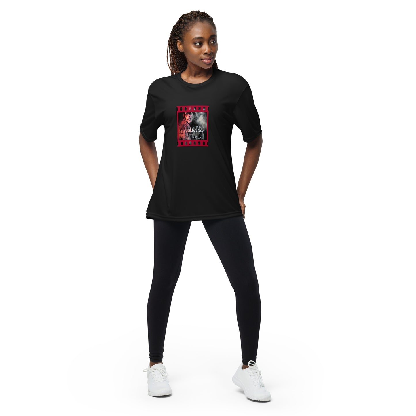 SUPA AFTER MIDNIGHT Unisex performance crew neck t-shirt