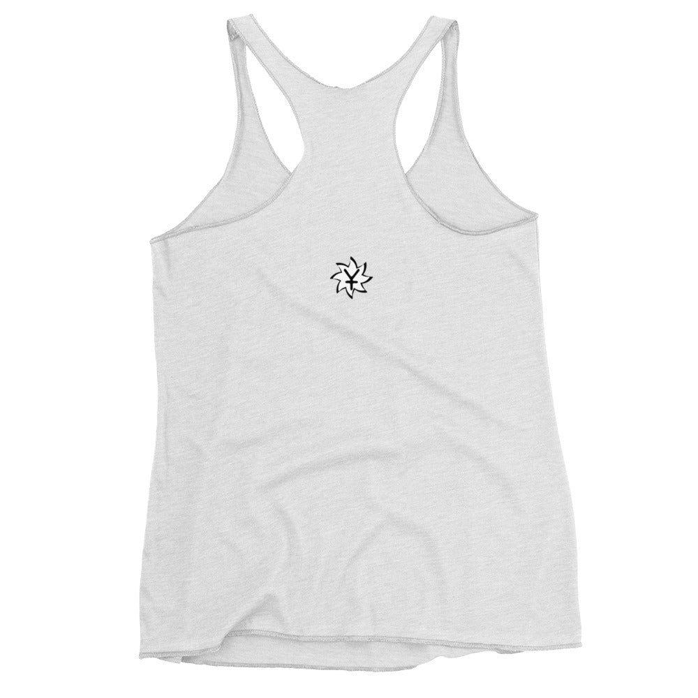 superkidviciouz workout Racerback Tank