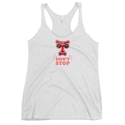superkidviciouz workout Racerback Tank