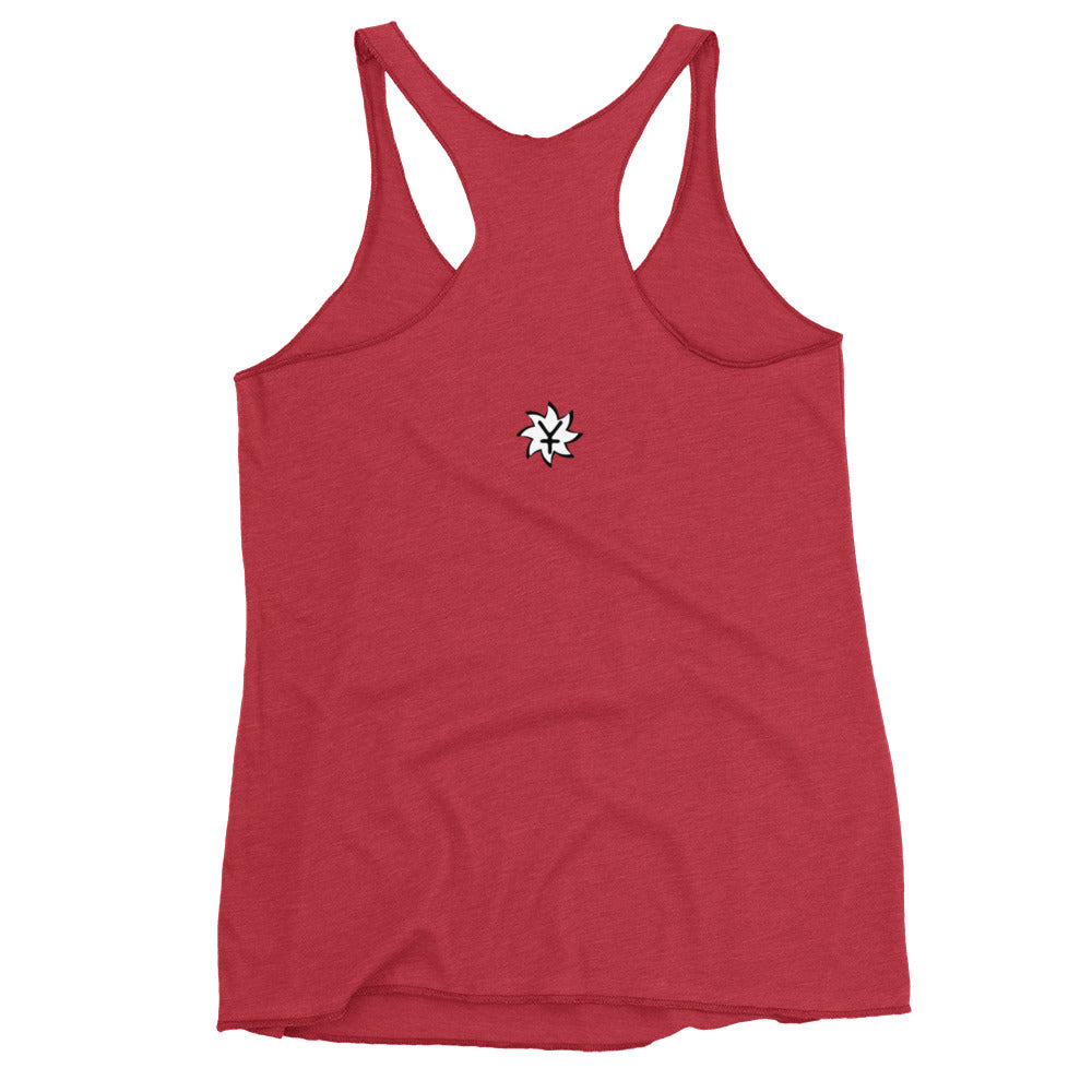 superkidviciouz workout Racerback Tank