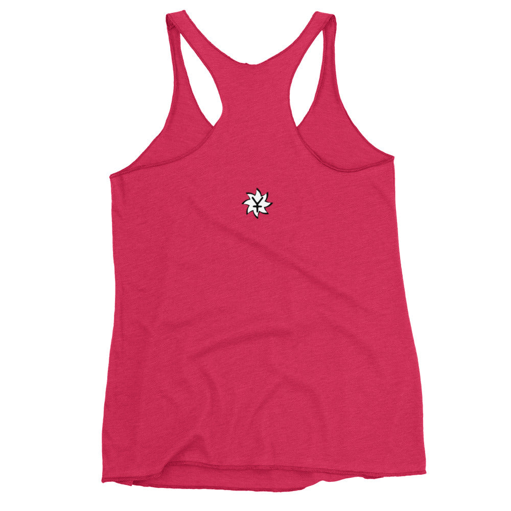 superkidviciouz workout Racerback Tank