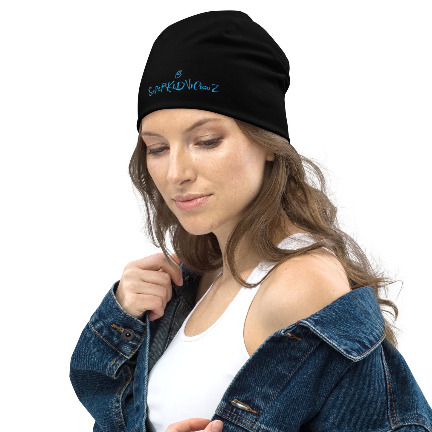 suPer OFiCIal All-Over Print Beanie