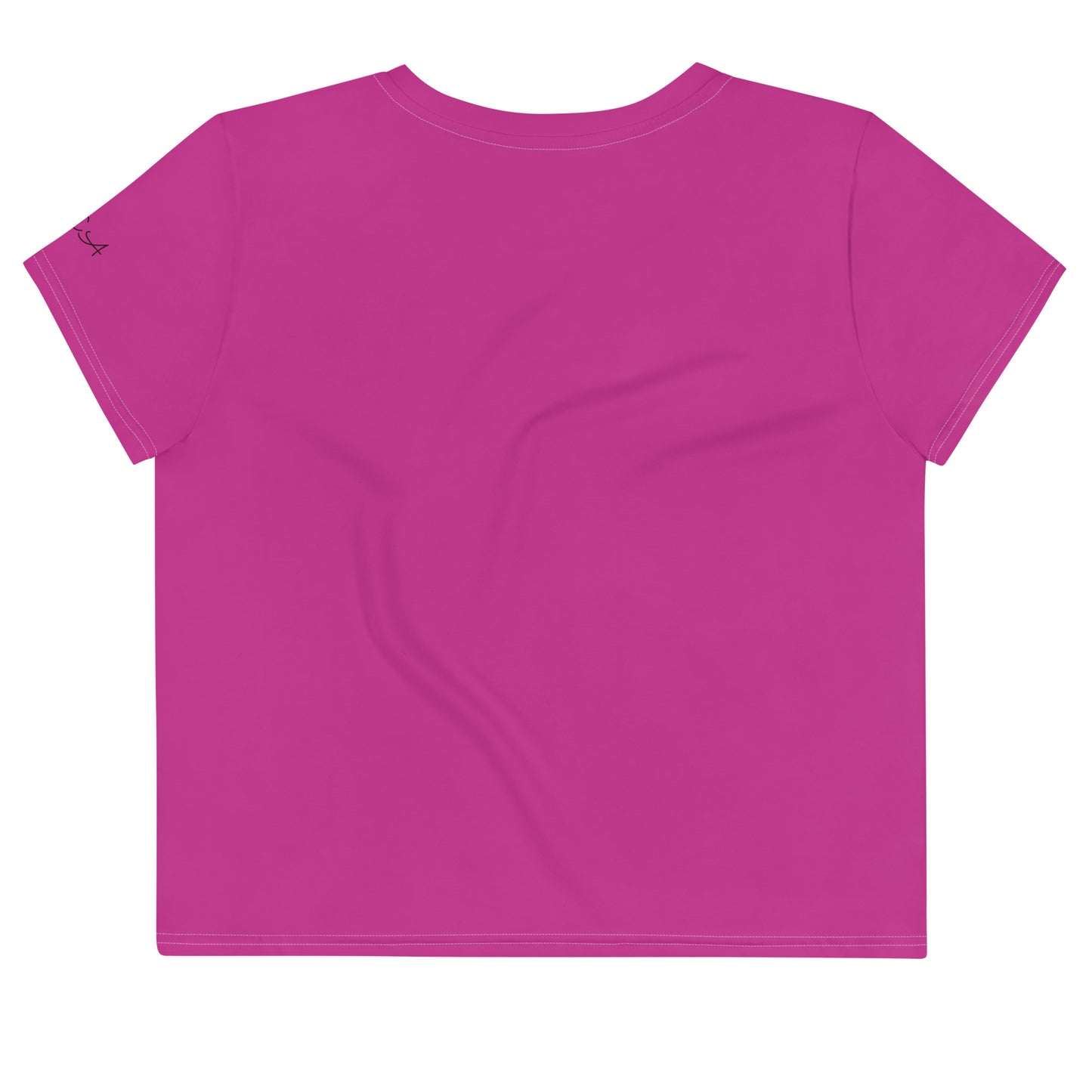 SUPA PINK All-Over Print Crop Tee