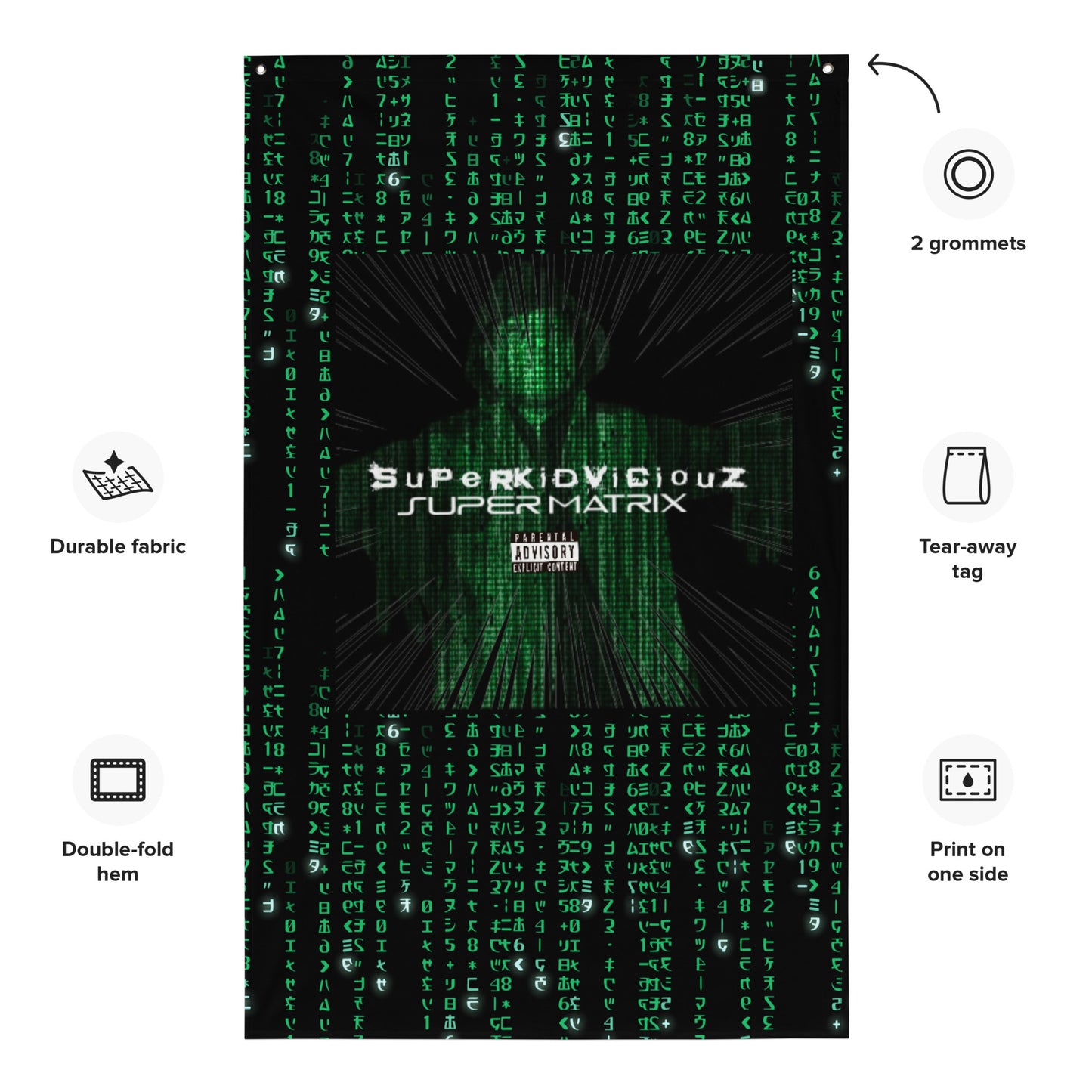 SUPER MATRIX Flag
