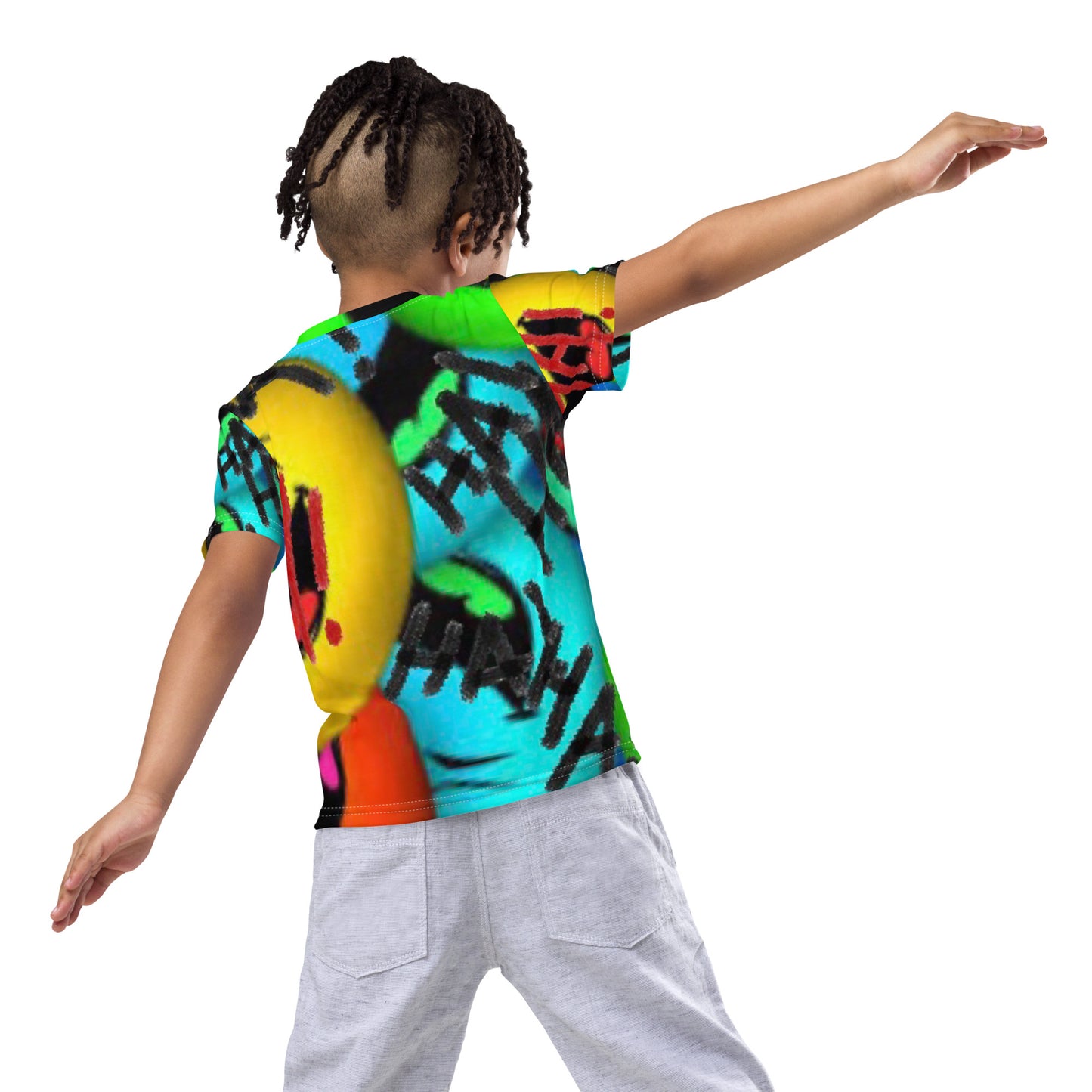 supa smile Kids crew neck t-shirt