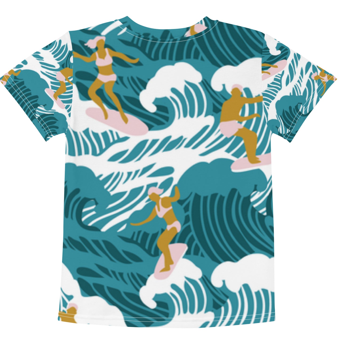 supa wave Kids crew neck t-shirt