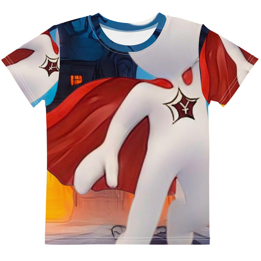 SuPer Kids crew neck t-shirt