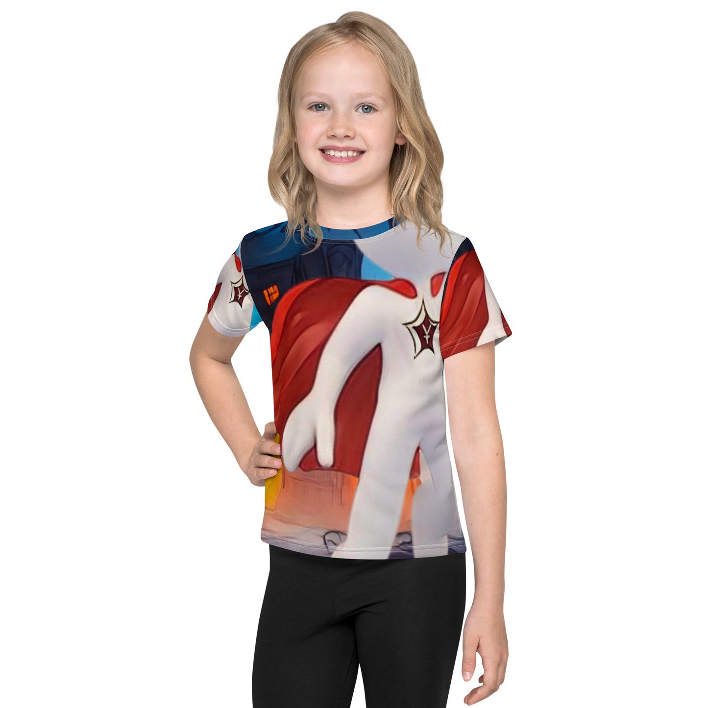 SuPer Kids crew neck t-shirt