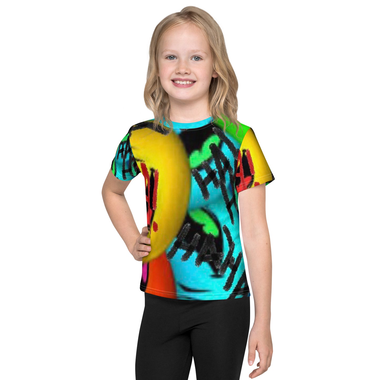 supa smile Kids crew neck t-shirt