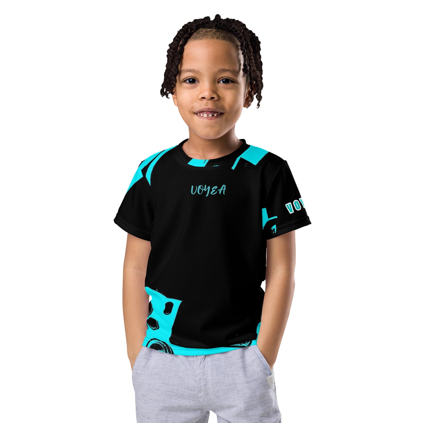 VOYEA GAMER Kids crew neck t-shirt