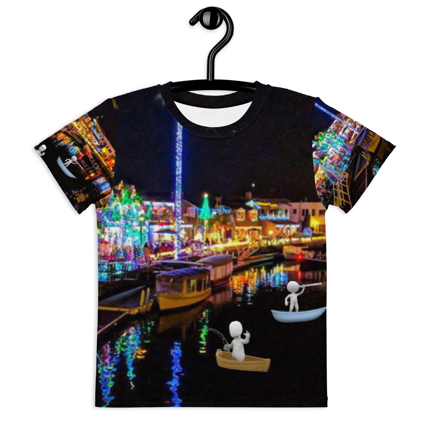 supa beach Kids crew neck t-shirt