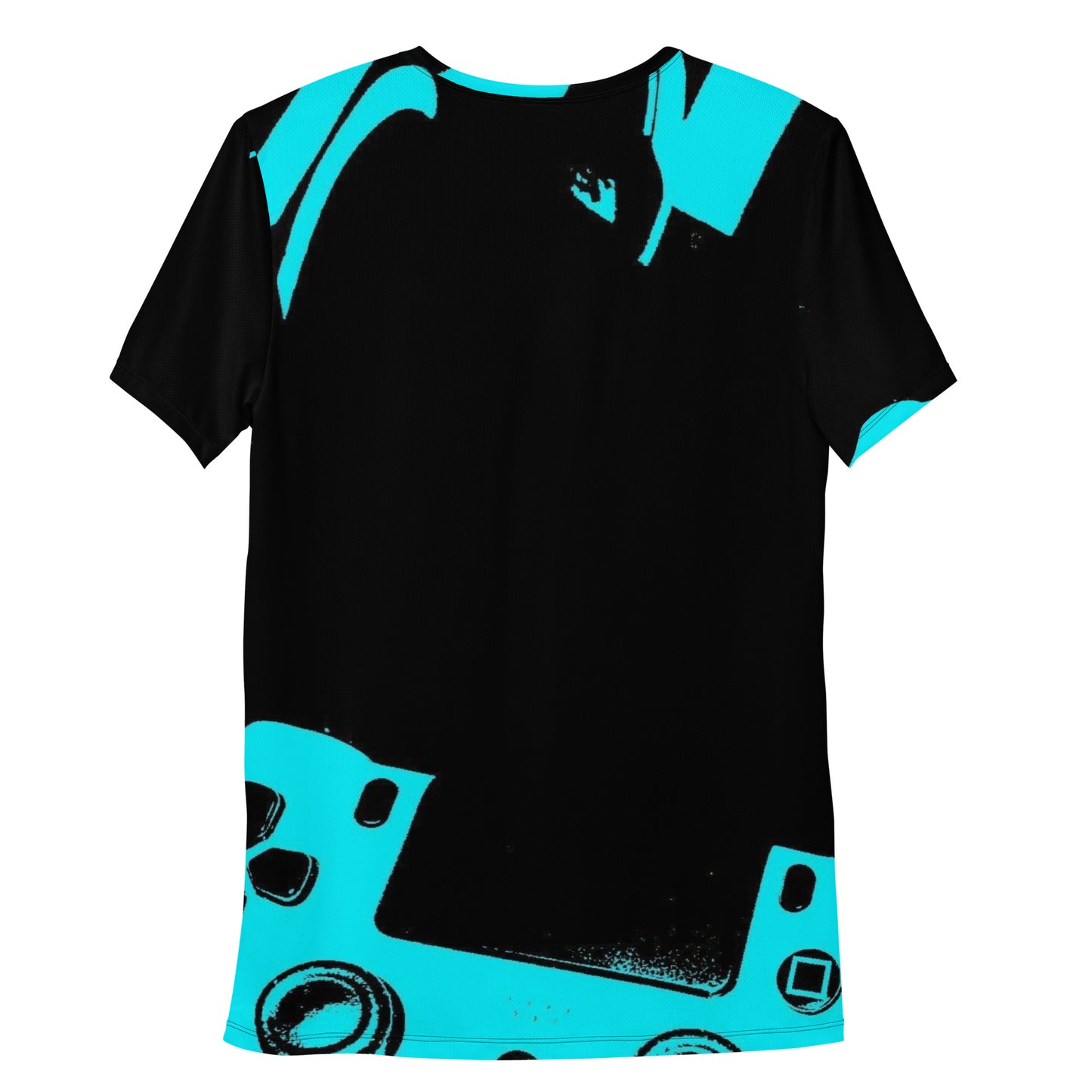 SUPA GAMER All-Over Print Men's Athletic T-shirt