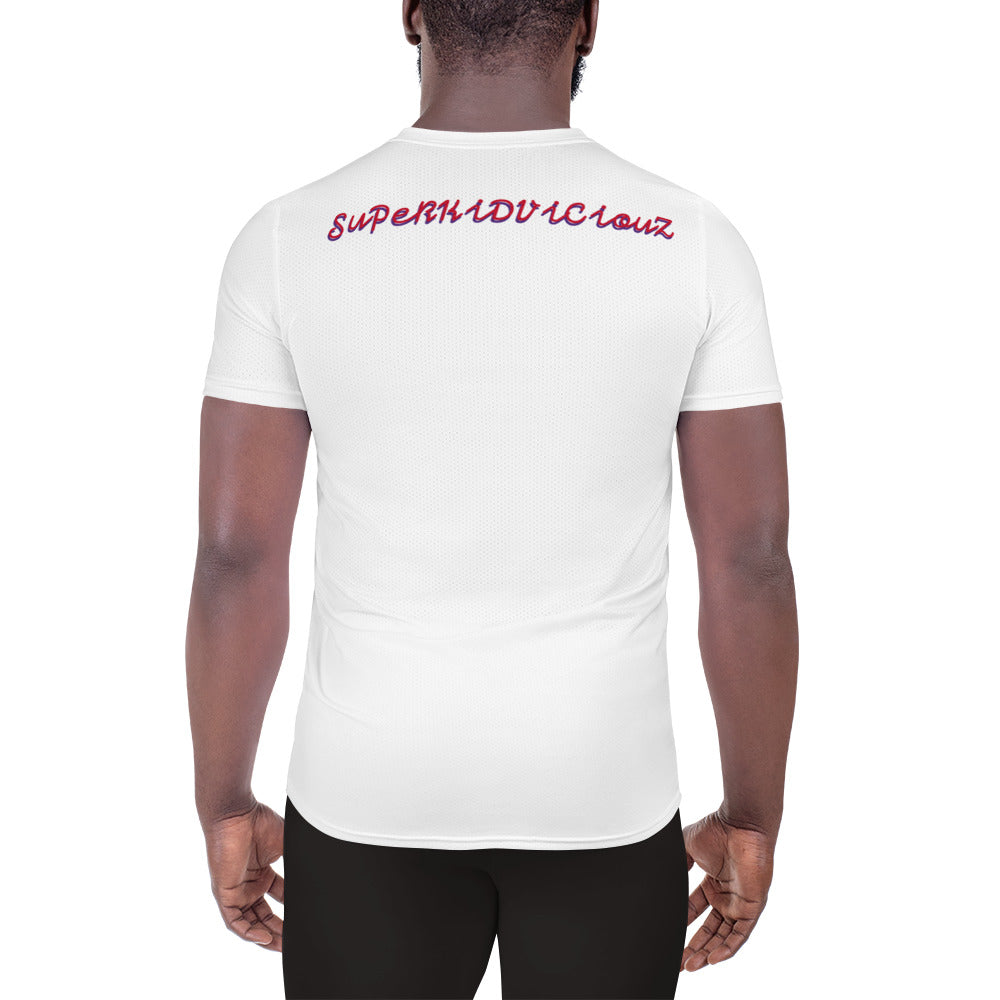 SUPA RED EYES All-Over Print Men's Athletic T-shirt