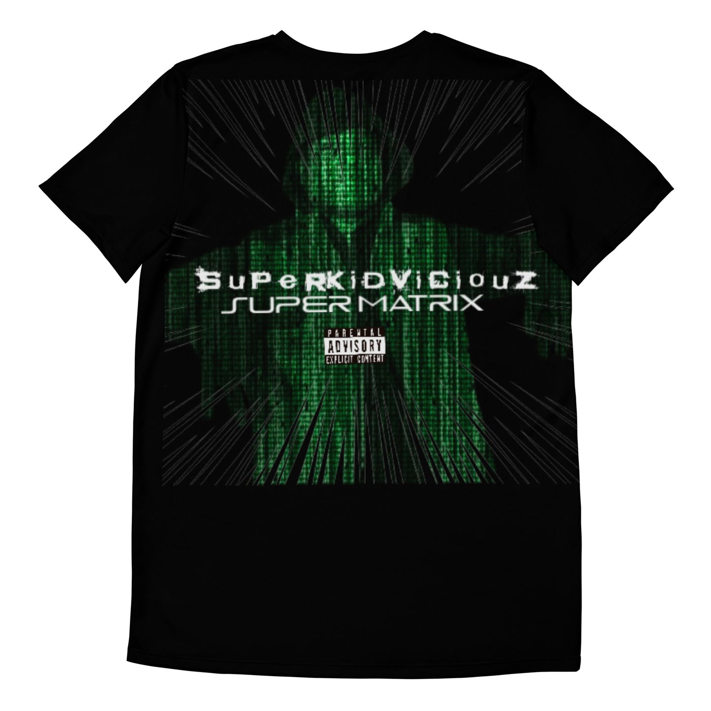 SUPER MATRIX All-Over Print Men's Athletic T-shirt