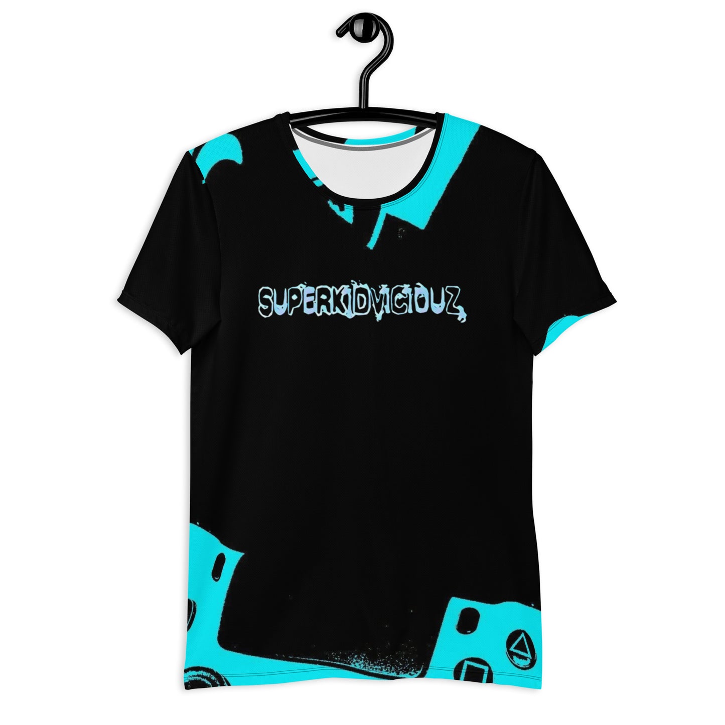 SUPA GAMER All-Over Print Men's Athletic T-shirt