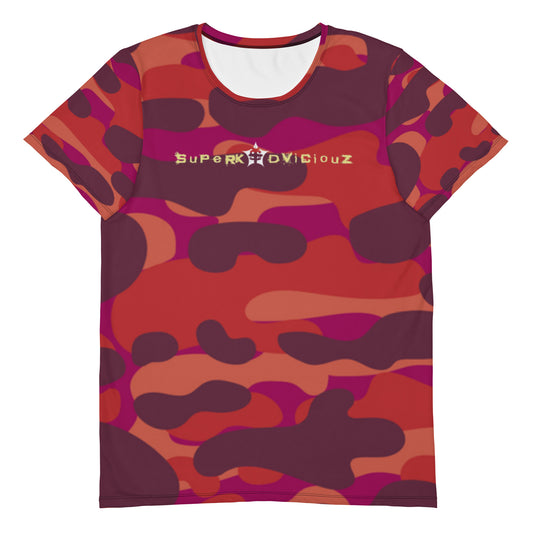 super All-Over Print Men's Athletic T-shirt