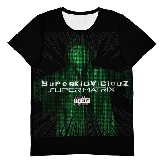 SUPER MATRIX All-Over Print Men's Athletic T-shirt