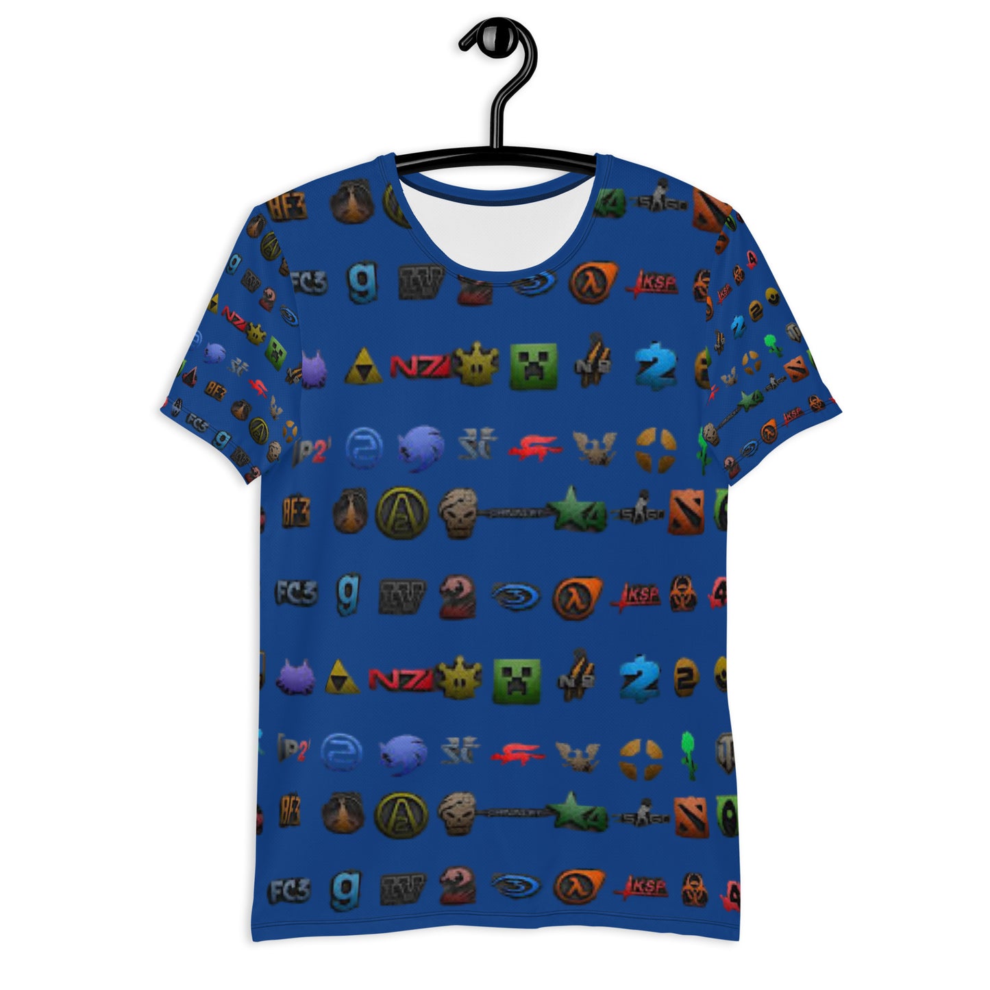 super gamer All-Over Print Men's Athletic T-shirt