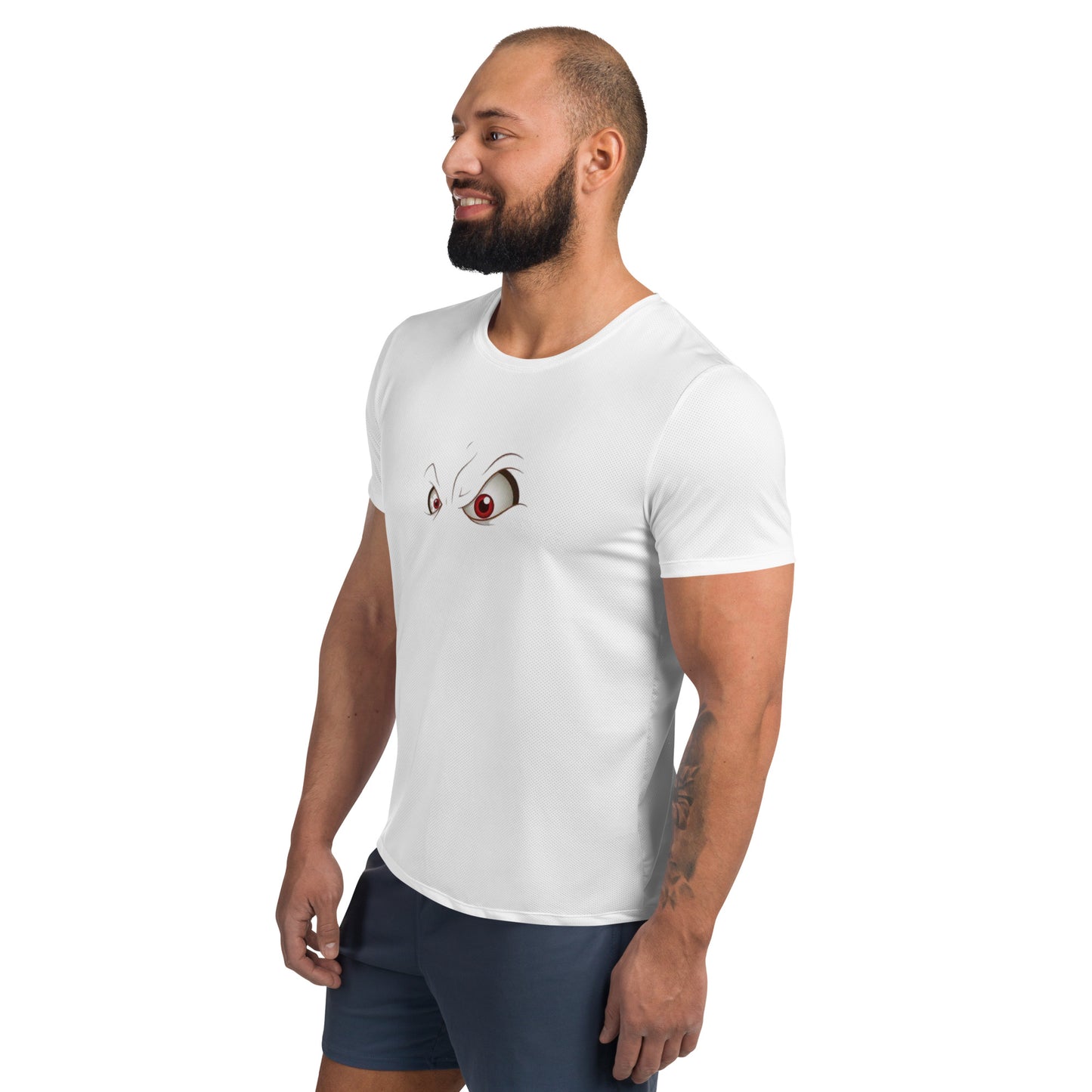 SUPA RED EYES All-Over Print Men's Athletic T-shirt