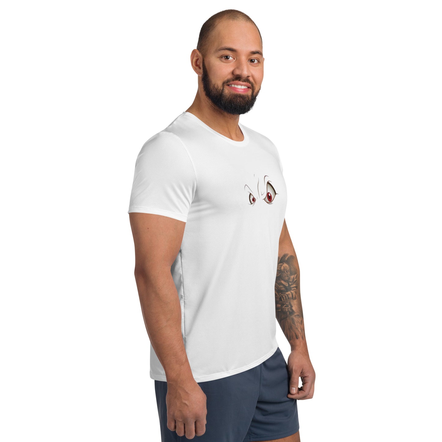 SUPA RED EYES All-Over Print Men's Athletic T-shirt