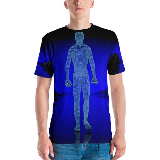 supa blue Men's t-shirt
