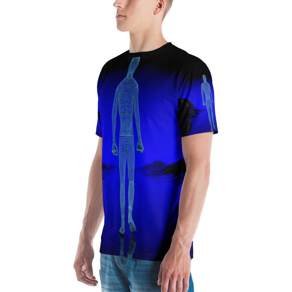supa blue Men's t-shirt