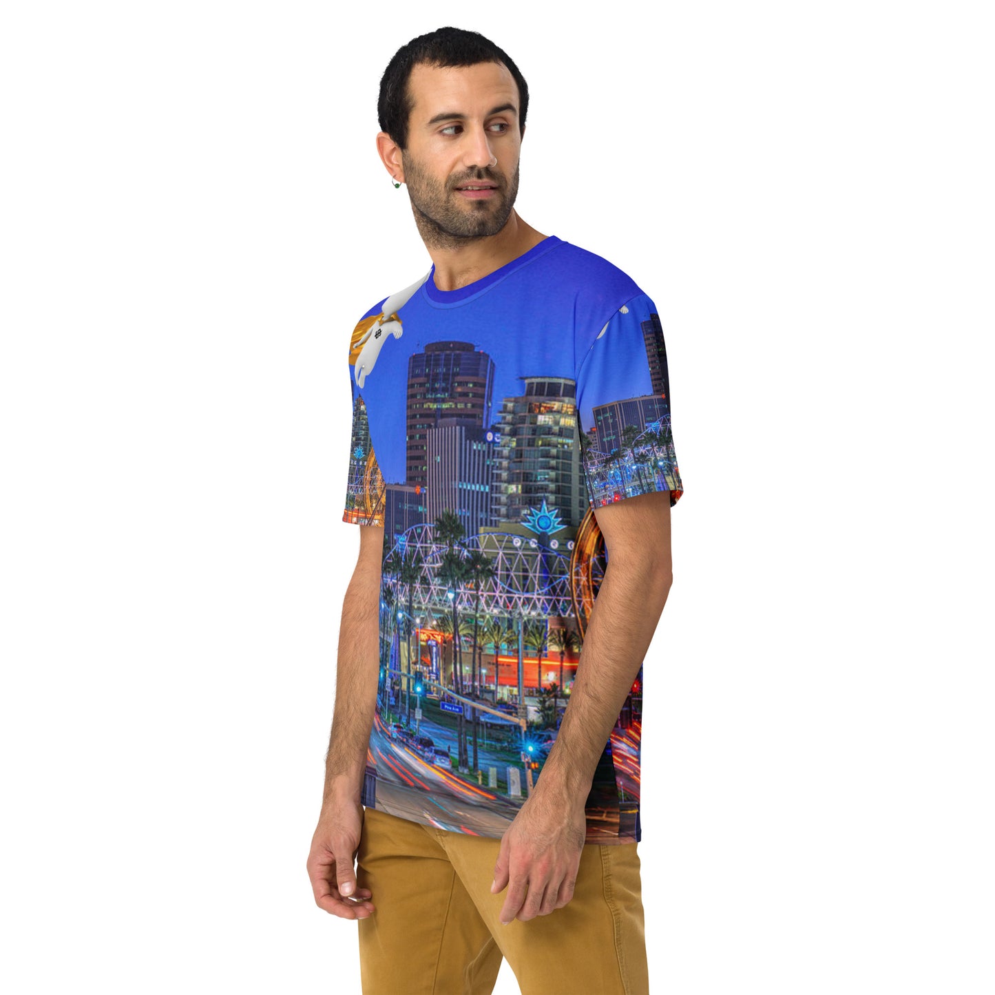 down town lbc supa Men's t-shirt