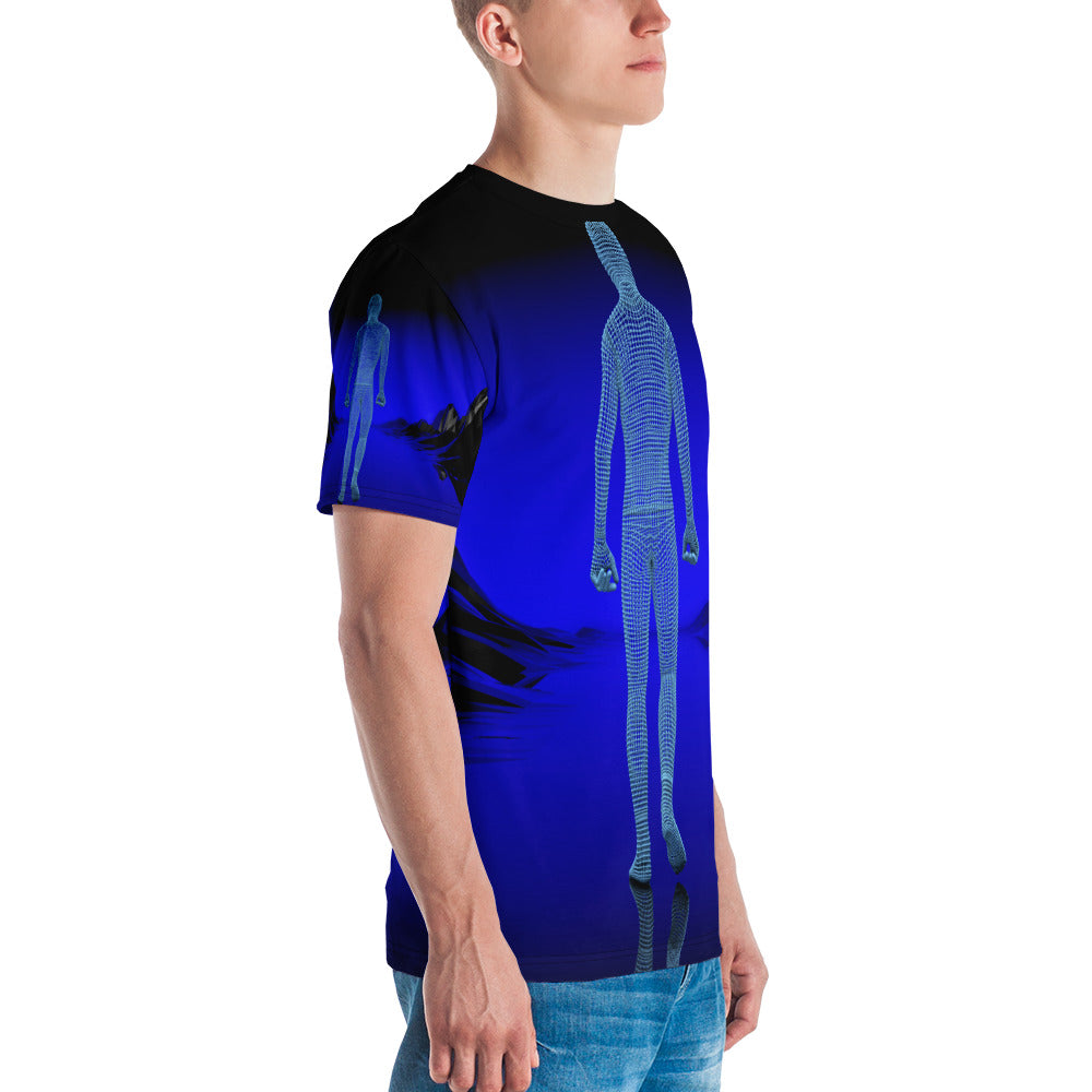 supa blue Men's t-shirt