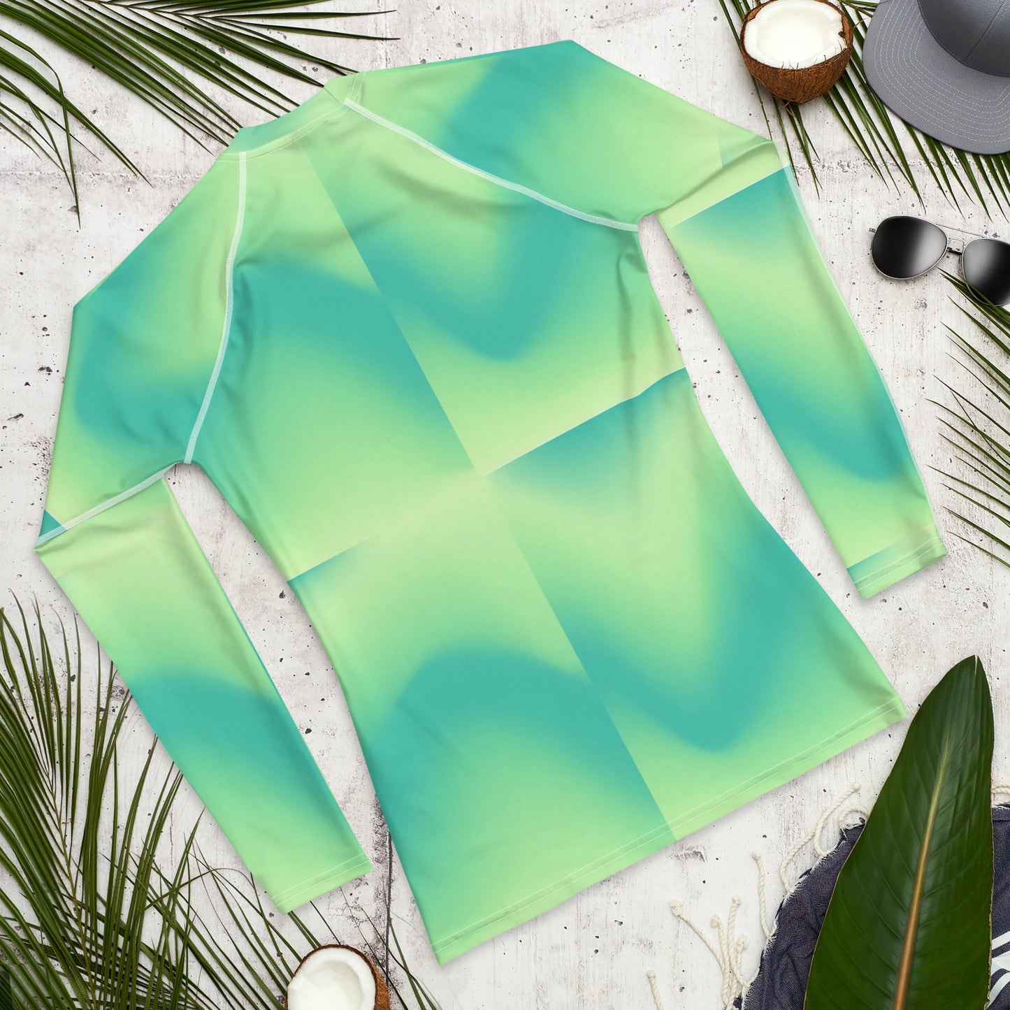 SuPerKIdviouZ neon Green Men's Rash Guard