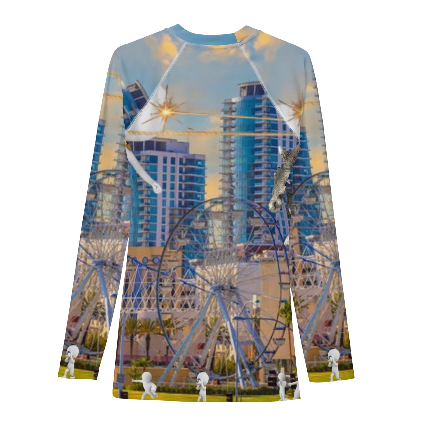 supa Long Beach Men's Rash Guard