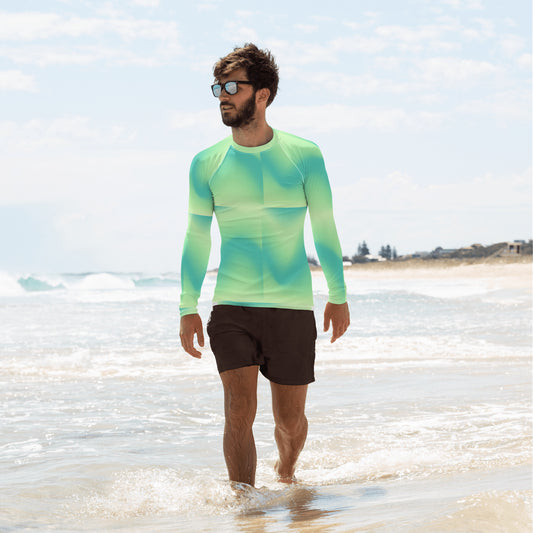 SuPerKIdviouZ neon Green Men's Rash Guard