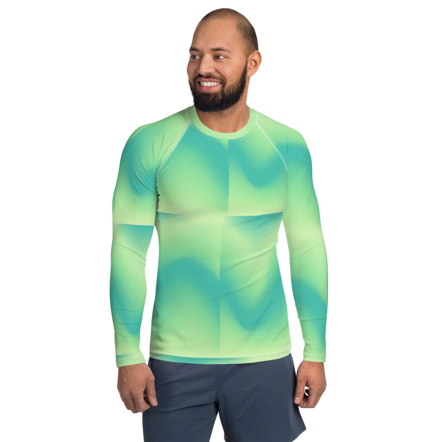 SuPerKIdviouZ neon Green Men's Rash Guard