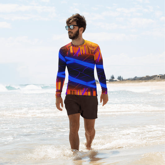 SuPeRKiDViCiouZ neON workout   Men's Rash Guard