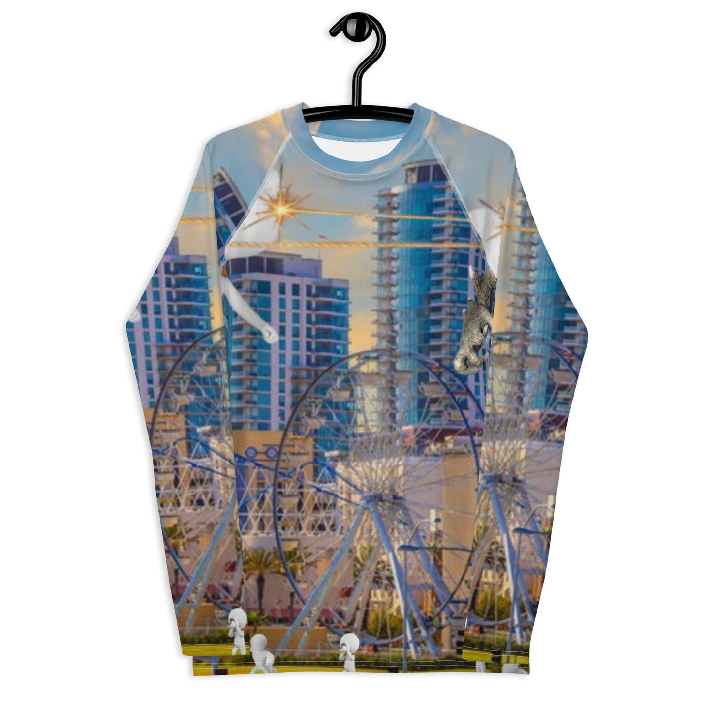 supa Long Beach Men's Rash Guard