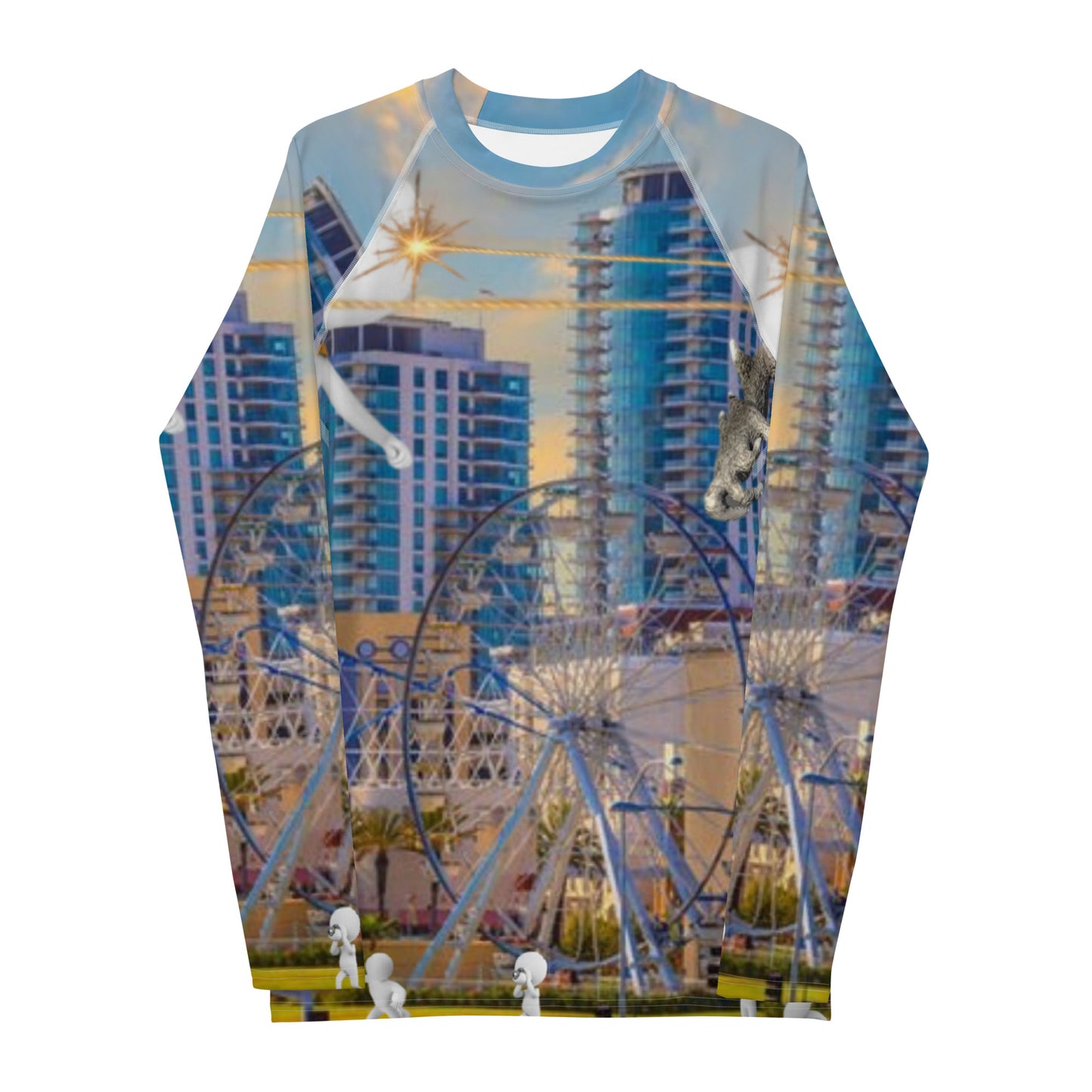 supa Long Beach Men's Rash Guard