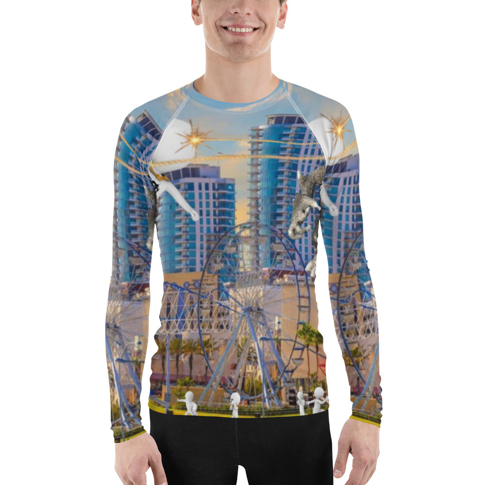 supa Long Beach Men's Rash Guard