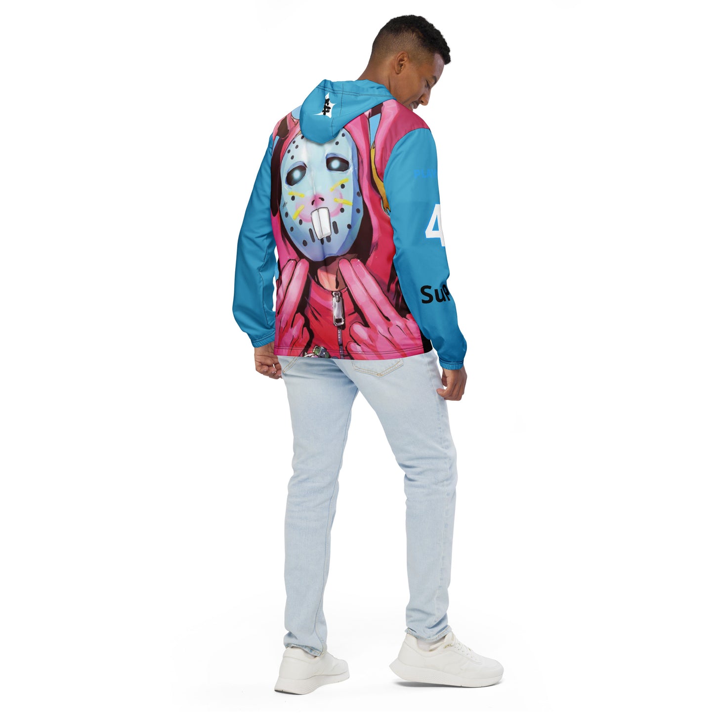 SUPER 4 GAMER Men’s windbreaker