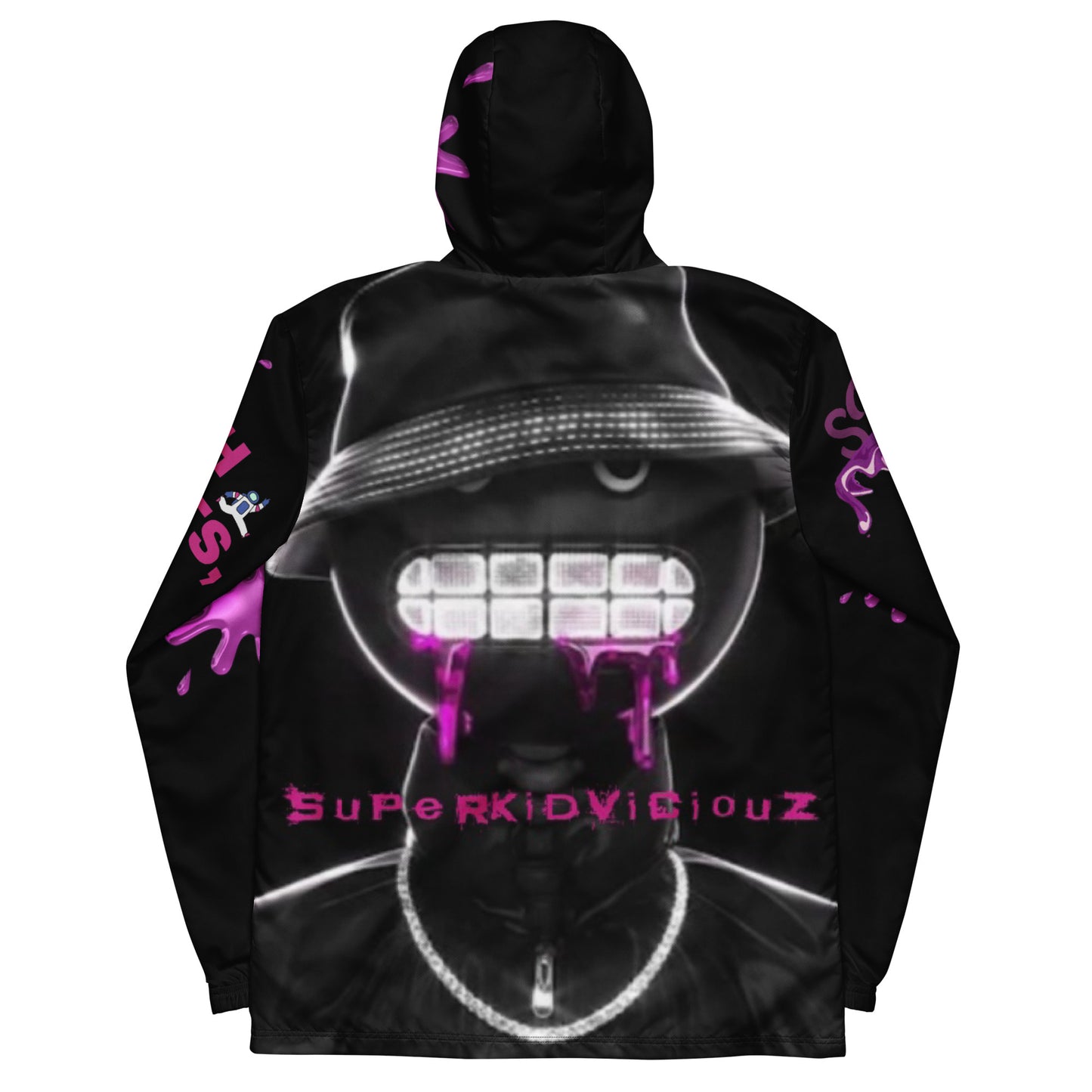 SUPA PINK ICE Men’s windbreaker