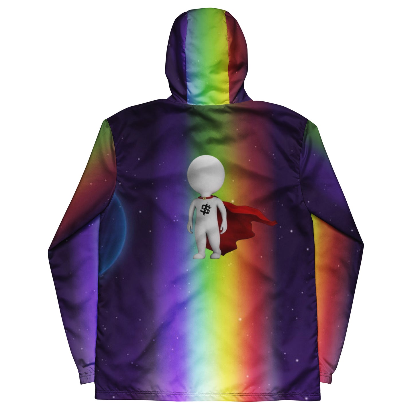 supa rainbow Men’s windbreaker